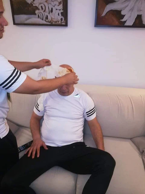 صور حسام حسن بعد الأصابة في فيتا كلوب صور حسام حسن بعد الأصابة في فيتا كلوب