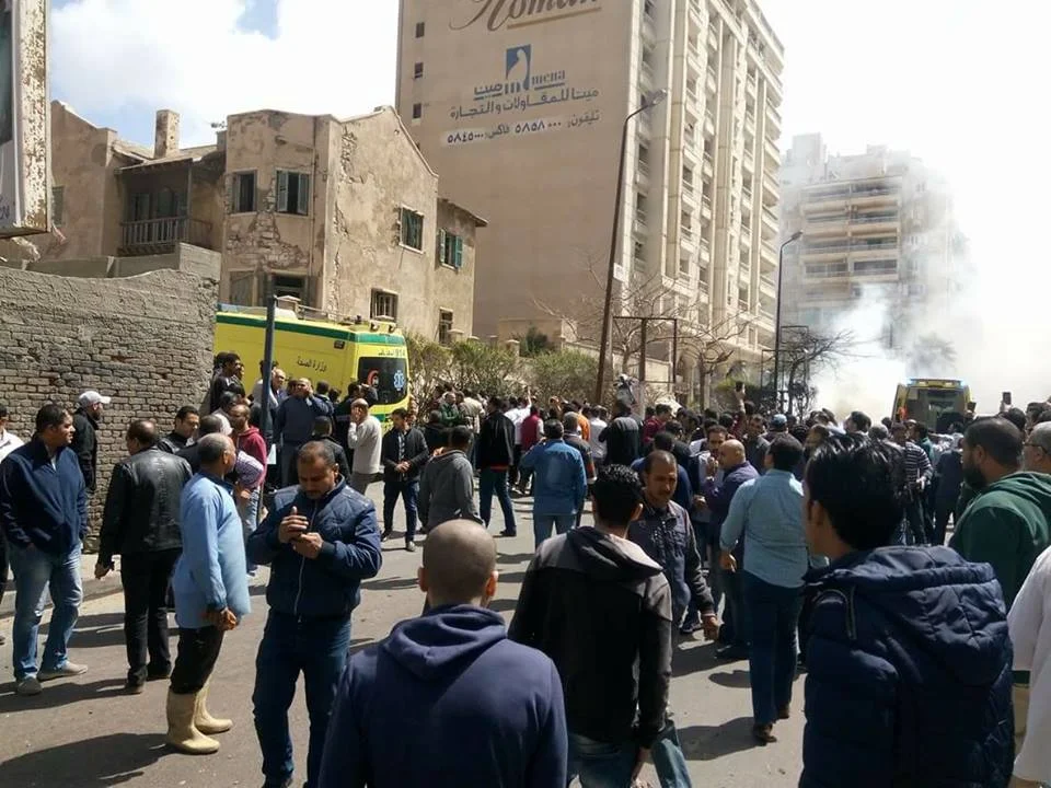 تفجير الأسكندرية بالصور تفجير الأسكندرية بالصور