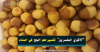 فسر حلمك.. تفسير حلم البلح في المنام لأقوي المفسرين الامام ابن سيرين والنابلسي