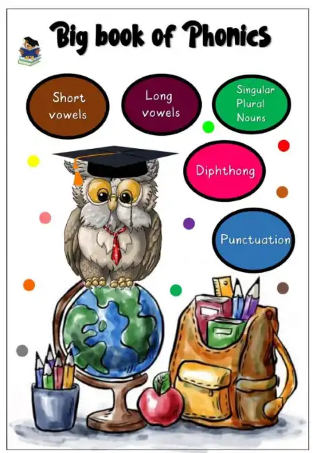 مذكرة صوتيات لغة انجليزية big book of phonics PDF