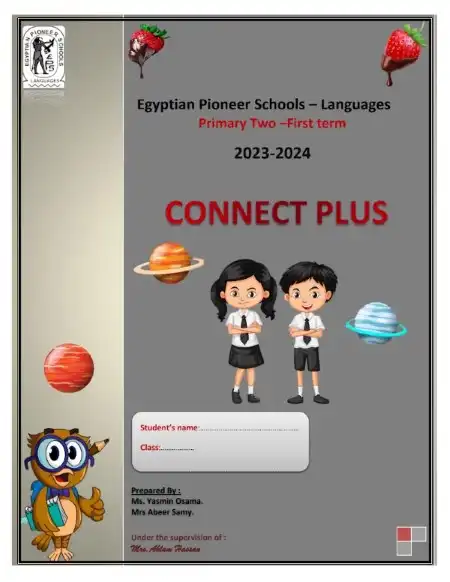 أقوى مذكرة Connect Plus 2 للصف الثاني الابتدائي ترم اول 2024 / 2025 PDF PDF