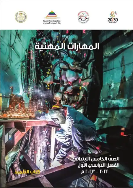 تحميل كتاب الوزارة مهارات مهنية للصف الخامس الابتدائي الترم الاول PDF PDF