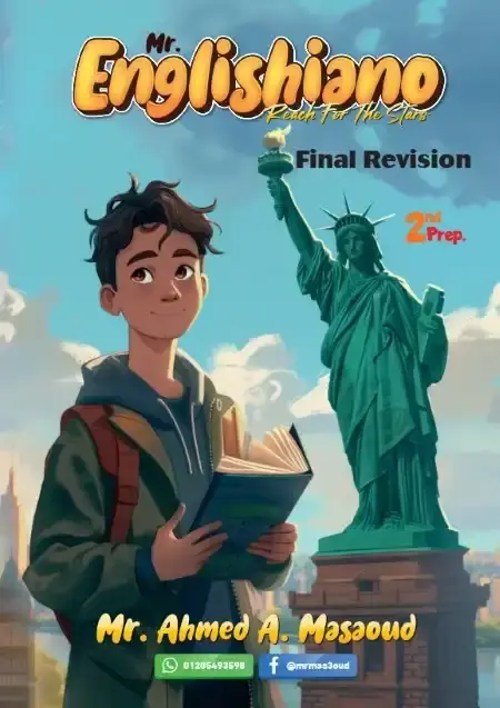 أحدث مراجعة انجليزي للصف الثاني الاعدادي الترم الاول 2025 PDF PDF