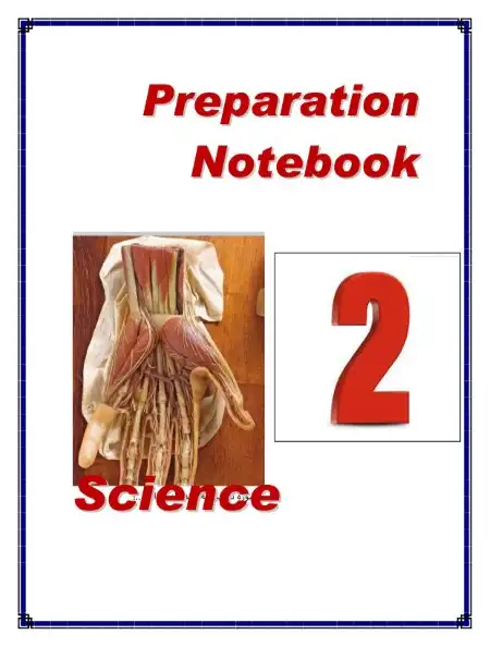 دفتر تحضير Science للصف الثاني الاعدادي الترم الثاني 2024 PDF PDF