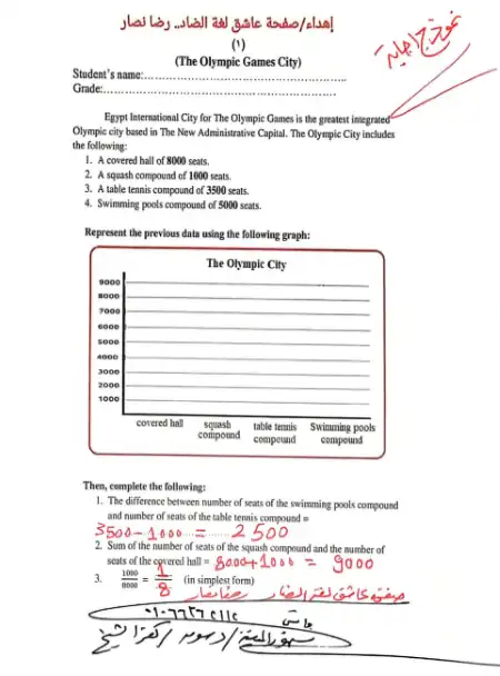 المهام الادائية ماث للصف الرابع الابتدائي الترم الثاني 2023 بالاجابات PDF