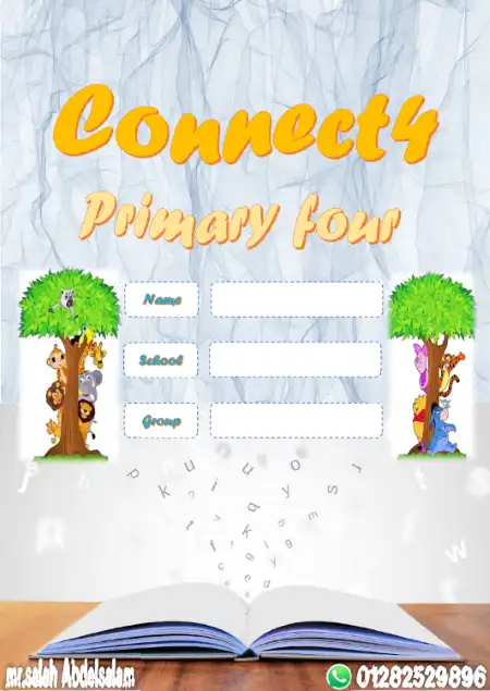 مذكرة Connect 4 Handwriting للصف الرابع الابتدائي الترم الاول 2023 PDF