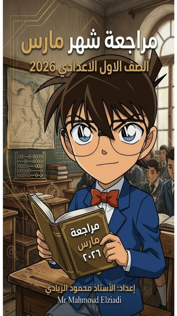 مراجعة شهر مارس 2026 بالاجابات لغة انجليزية للصف الاول الاعدادي PDF PDF