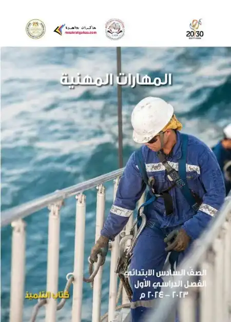 كتاب المهارات المهنية للصف السادس الابتدائي ترم اول 2024 PDF PDF