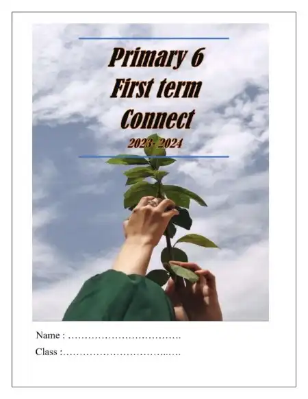 مذكرة لغة انجليزية للصف السادس الابتدائي ترم اول 2024 / 2023 PDF PDF