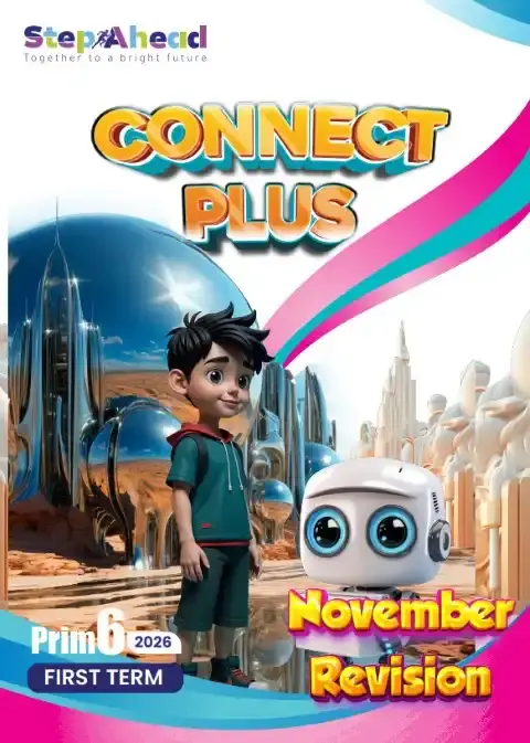 مراجعة شهر نوفمبر Connect Plus للصف السادس الابتدائي بالاجابات 2026 PDF PDF