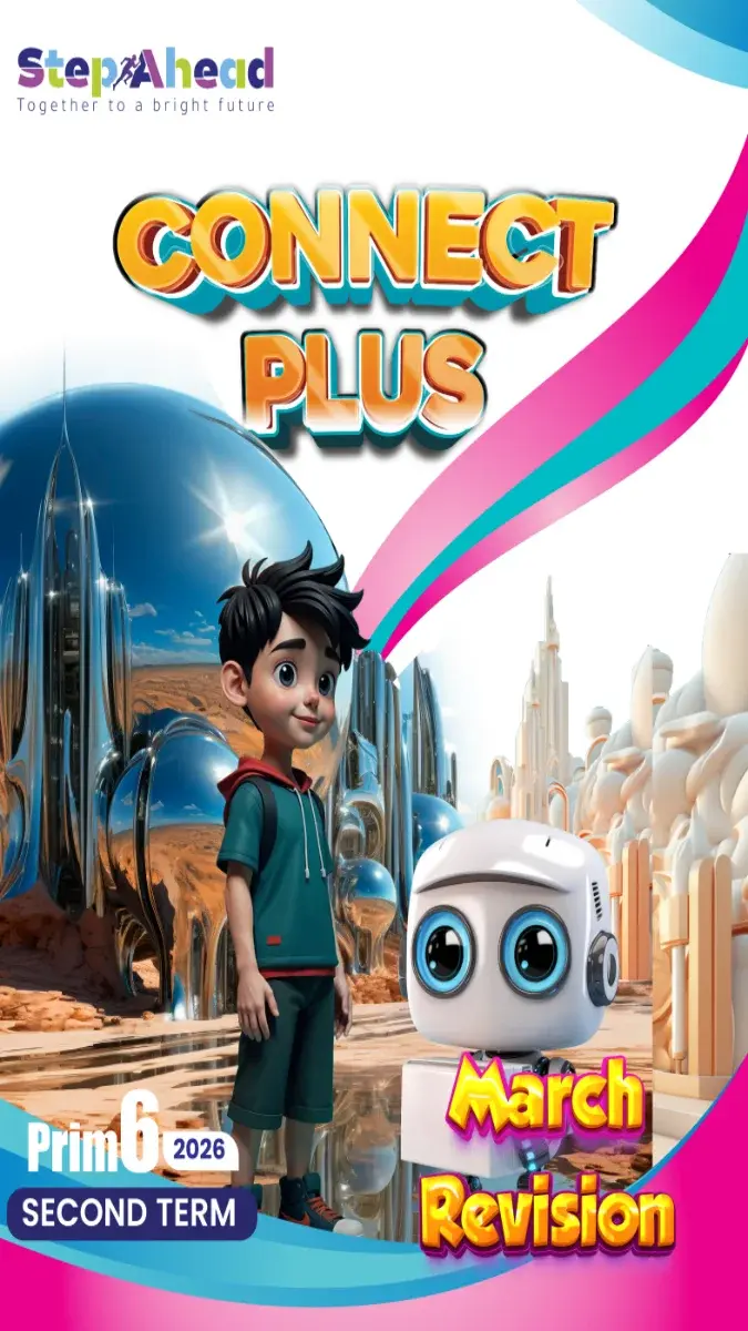 مراجعة وامتحانات شهر مارس 2026 Connect Plus للصف السادس الابتدائي بالاجابات PDF PDF