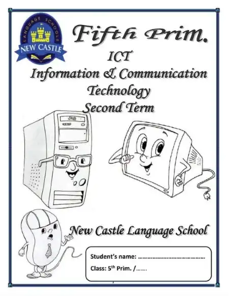 مذكرة ict لغات للصف الخامس الابتدائي الترم الثاني 2024 PDF PDF