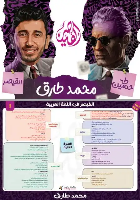 مراجعة قصة الايام للصف الثالث الثانوي 2024 PDF مستر محمد طارق PDF