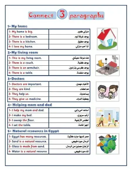 براجرافات انجليزي للصف الثالث الابتدائي ترم اول 2025 PDF PDF