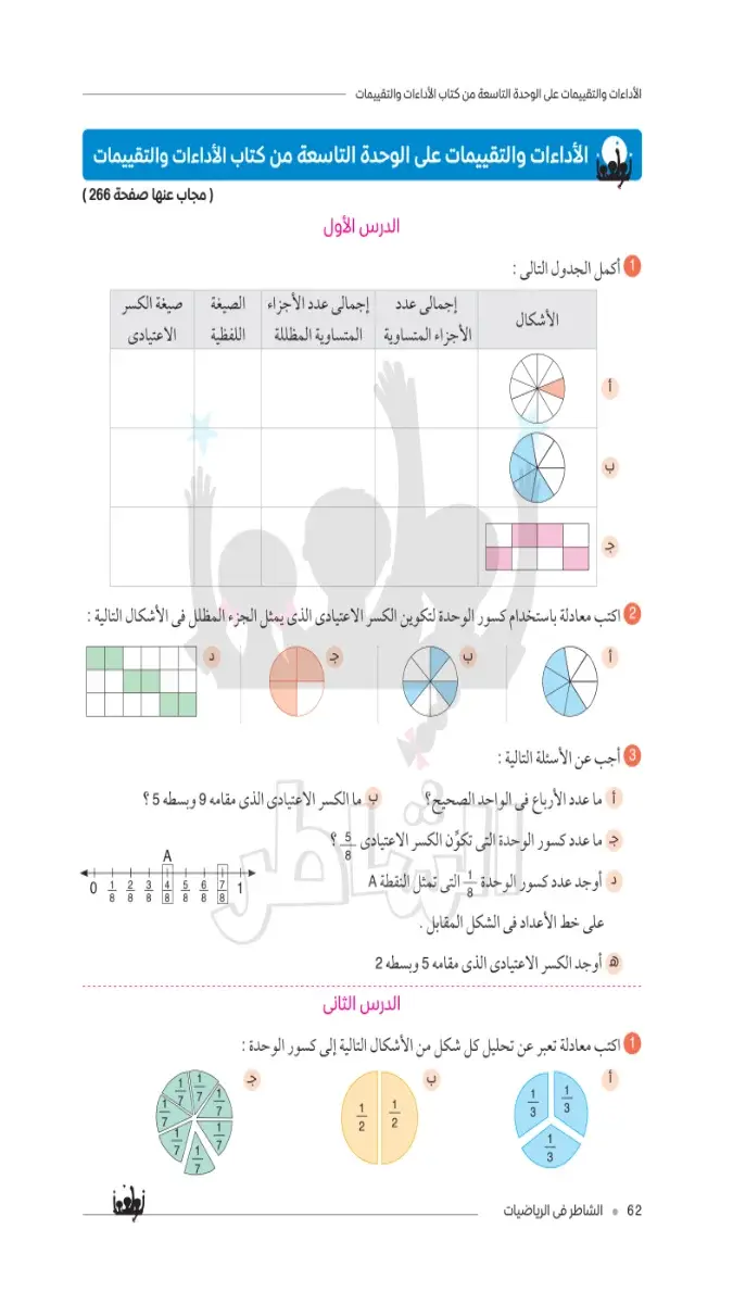 تحميل حل كتاب تقييمات الرياضيات للصف الرابع الابتدائي الترم الثاني 2026 PDF PDF