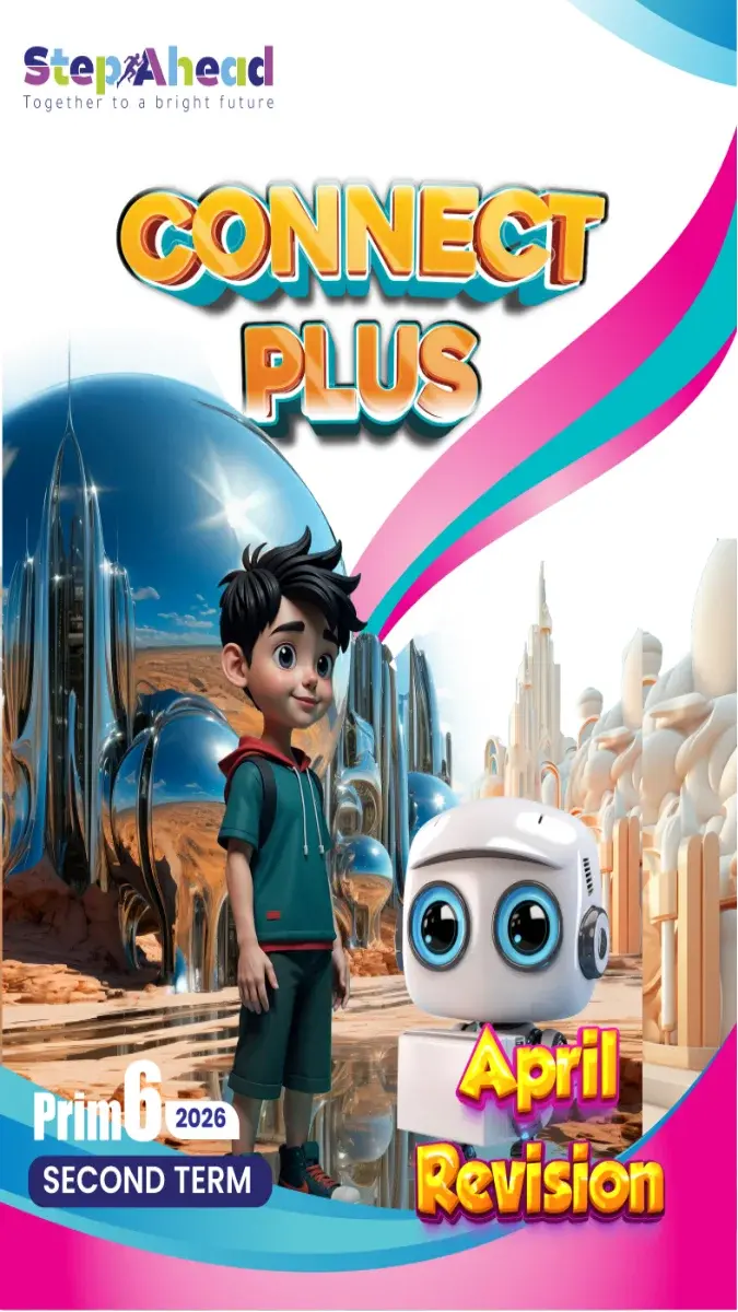 مراجعة وامتحانات شهر ابريل 2026 Connect Plus للصف السادس الابتدائي بالاجابات PDF PDF