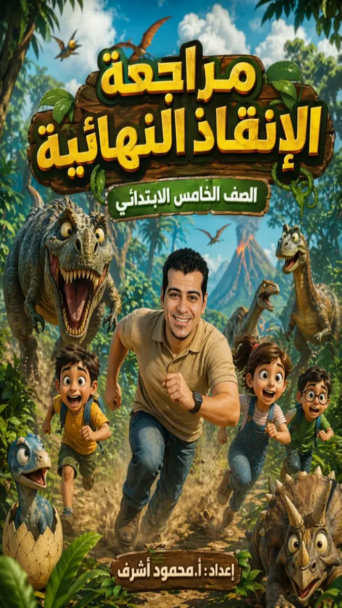 ملخص منهج اللغة العربية للصف الخامس الابتدائي الترم الثاني 2026 PDF PDF