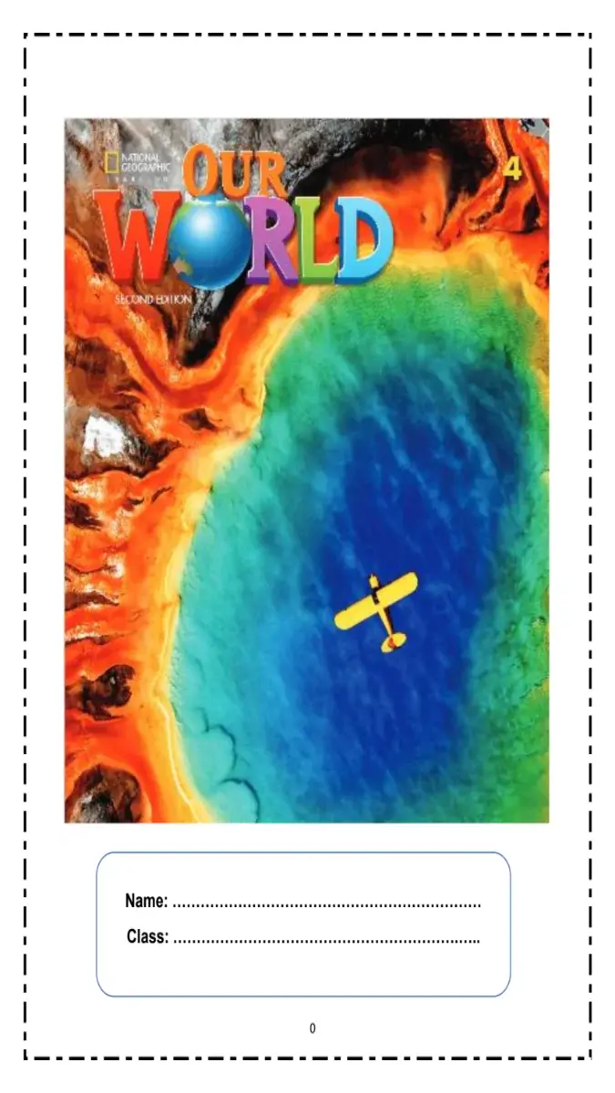 مذكرة Our World 4 لغات للصف الرابع الابتدائي الترم الثاني 2026 PDF PDF