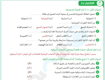 بالإجابات مراجعة الأضواء في جميع مواد خامسة ابتدائي ترم أول 2024 PDF