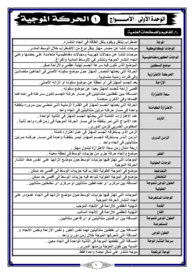 ملخص للاسئله المقاليه لماده الفيزياء ازهر و عام للصف الثاني الثانوي PDF