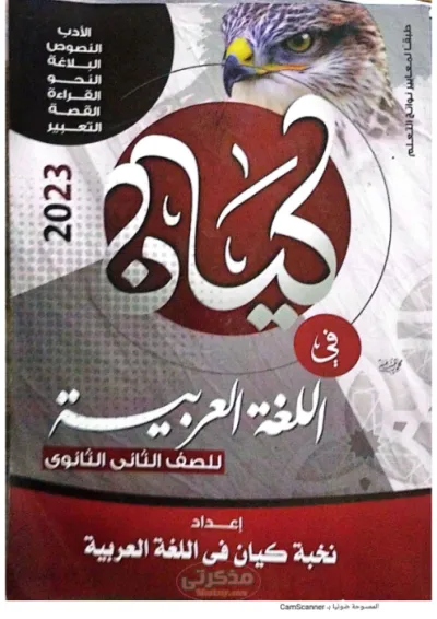 مراجعة شاملة مع أهم الأسئلة في الأدب (اللغة العربية) للصف الثاني الثانوي PDF