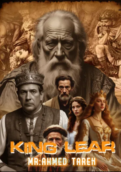 مذكره هامه لقصه اللغه الانجليزيه king Lear للصف الثانى الثانوى مترجمه واسئله بالاجابات واسئله مراجعه PDF