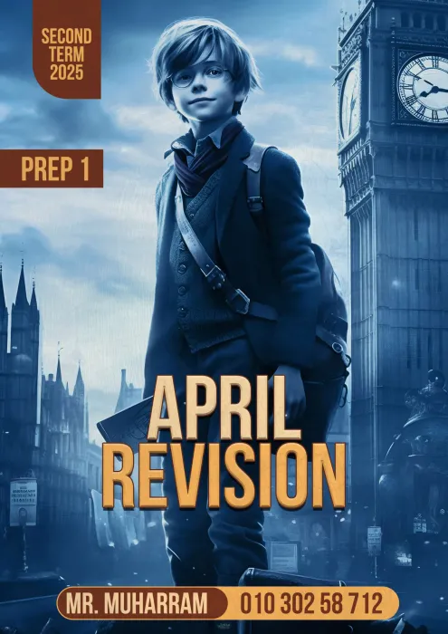 في 13 ورقة! مراجعة أبريل في اللغة الانجليزية لأولى إعدادي PDF